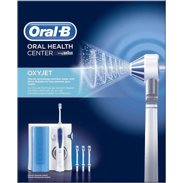 Irrigador Bucal Oral-B Oxyjet con 4 cabezales