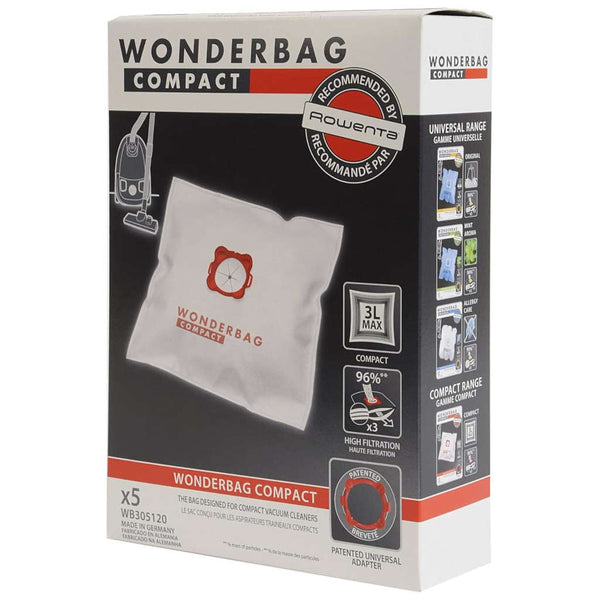 Bolsas para aspiradora Wonderbag Compact x5
