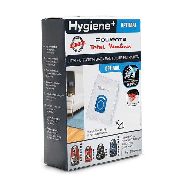 Bolsas para aspiradora Hygiene+ x4