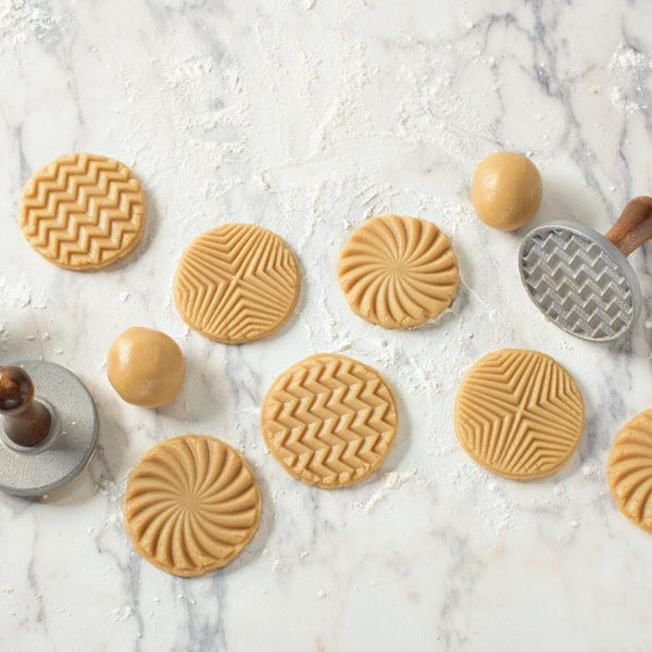 Sellos para galletas "Geo Cookie" de Nordic Ware