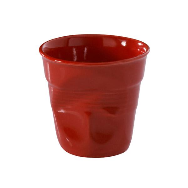 Taza capuccino de porcelana 180ml Revol - Rojo Pimiento